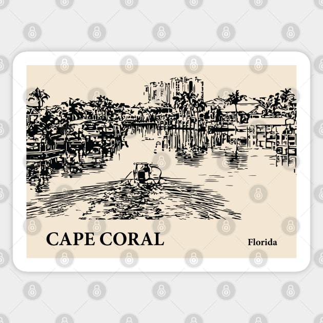 Cape Coral - Florida Sticker by Lakeric